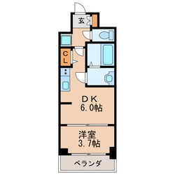 プレサンス葵デュリスの物件間取画像